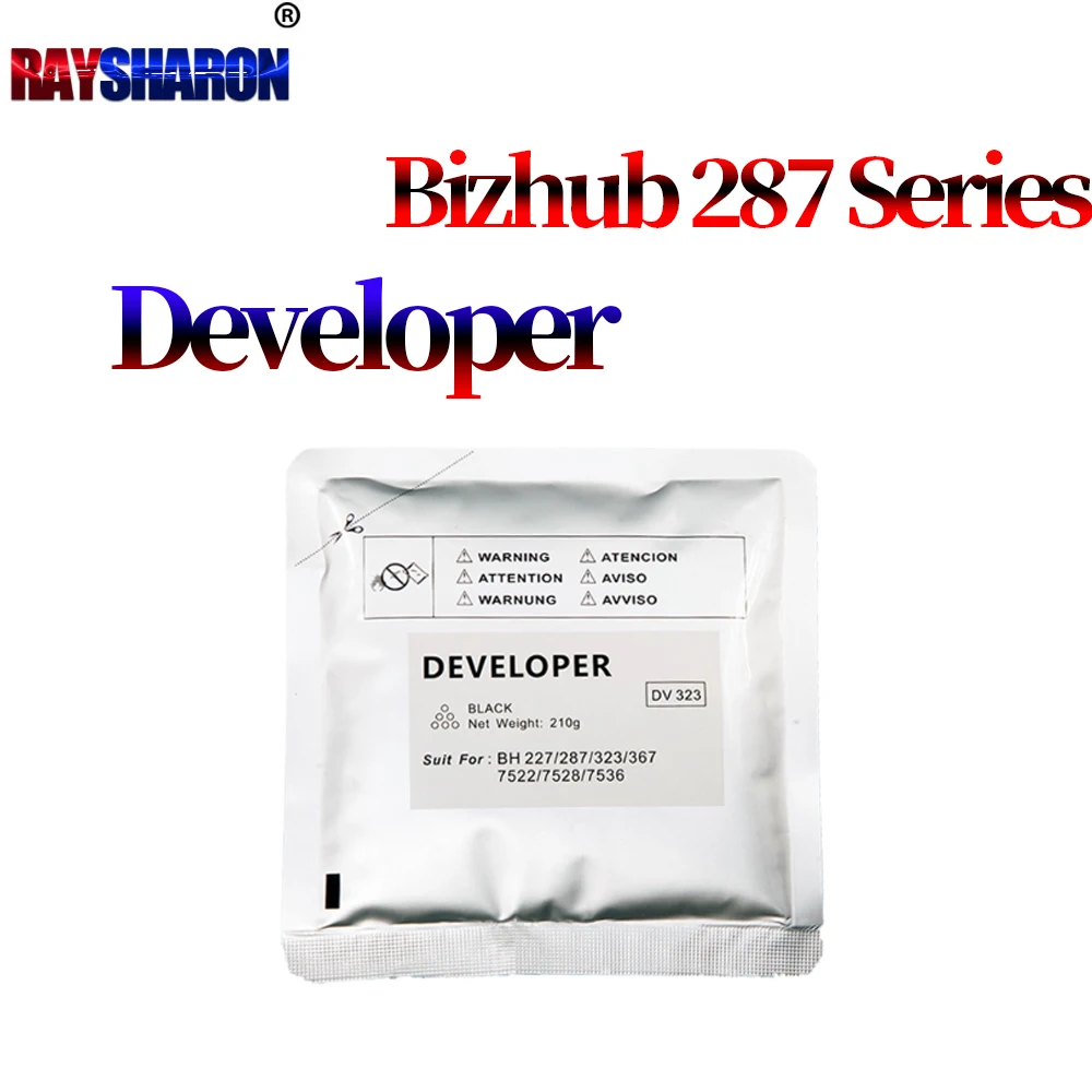 DV323 nouveau développeur de poudre de qualité longue durée pour utilisation dans la série Konica Minolta dizhub 227 287 367 7536 7528 7522