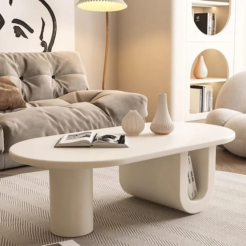 

Kawaii Cute Coffee Tables Round Minimalist Fashion Modern Coffee Table Small Mini Muebles Para El Hogar Garden Furniture Sets