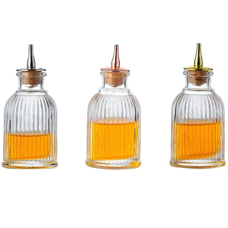 

Bitters Bottle 100ml Glass Bottle Cocktail Bitters Bottle Bar Tool