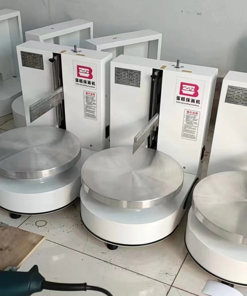 Birthday Cake Ice Cream Coating Filling Machines Decorating Cake Machine