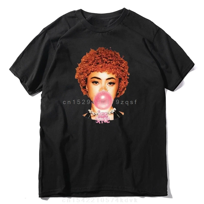 

Classic Ice-Spice Graphic Tshirt Fashion Hip Hop T-Shirt Short Sleeves Mens Clothing for Casual Tee Tops Streetwear GYM