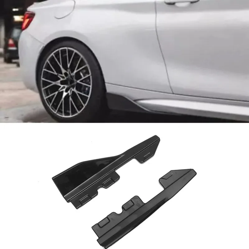 

For BMW 2 Series F22 2014-19 M Performance Style Side Skirts ABS Material No-Drill Gloss Black Direct Fit Exterior Upgrade Parts