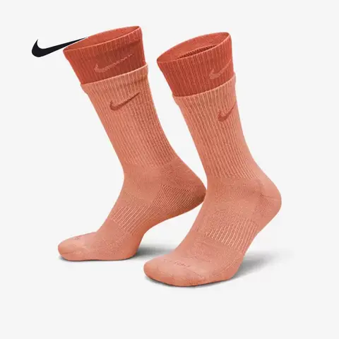 Nike Unisex 3-Pack Breathable Soft Minimalist Versatile Casual Athletic Socks DD2795-880