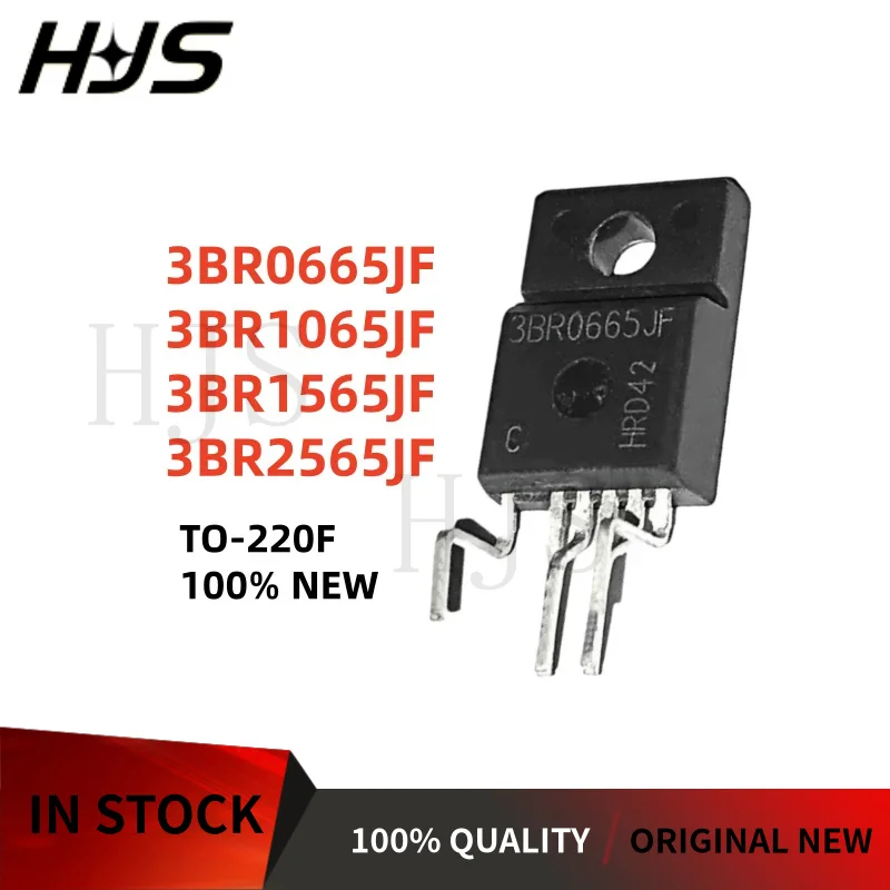 10PCS New 3BR0665JF 3BR2565JF 3BR1065JF 3BR1565JF TO-220F Switching power controller