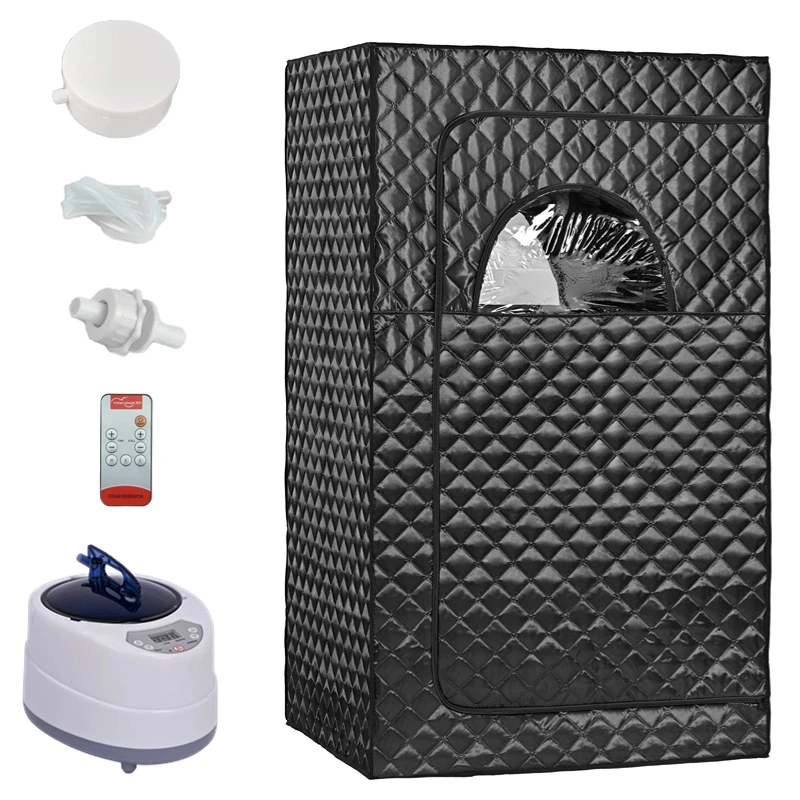 Home stand model portable full-body sauna room fumigator sweatshop steam sauna box