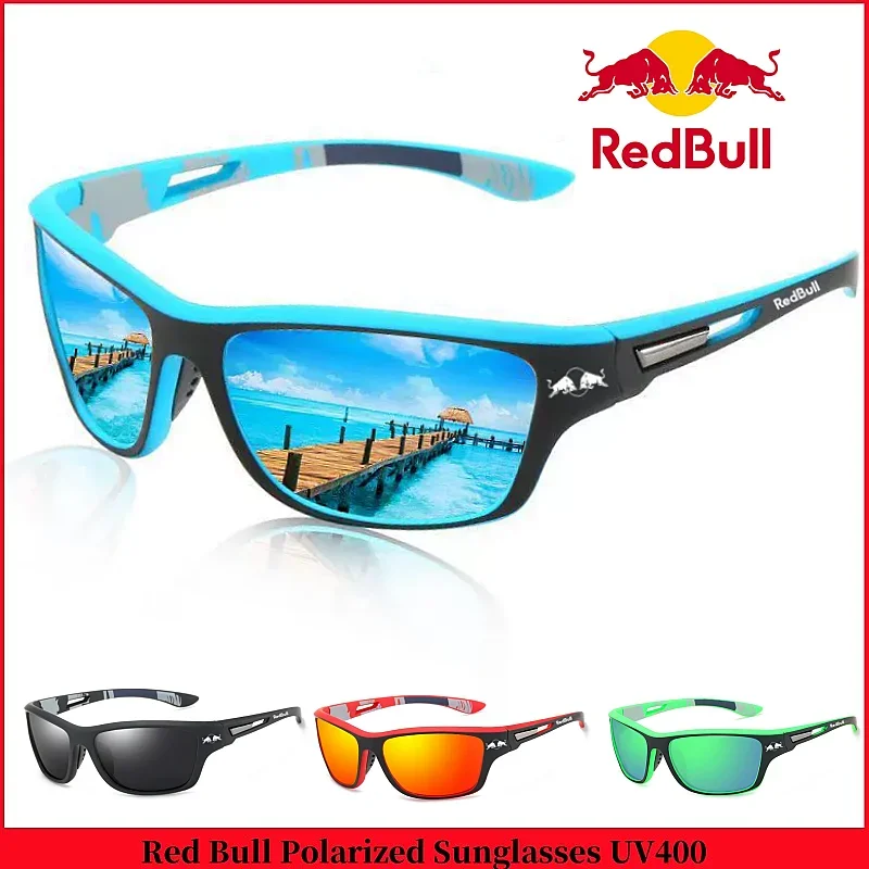 

Red Bull Men's and Women's Fashion UV400 Protective Polarized Sunglasses, Outdoor Sunglasses, Hunting, Travel, Cycling, Essentia