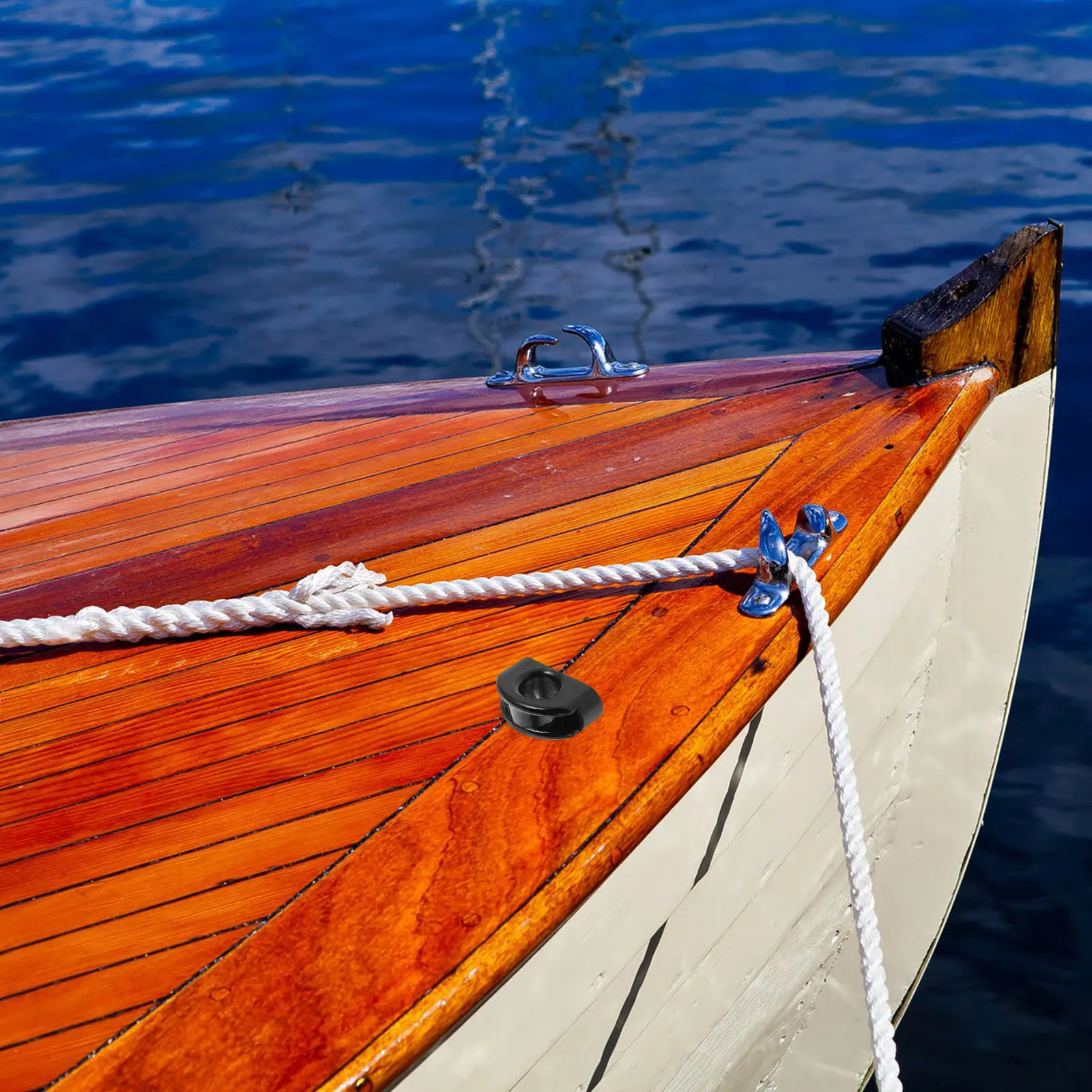 2 قطعة دليل بكرة الكاياك النايلون عجلة دوارة كبيرة سهلة الاستبدال تركيب الصيد اكسسوارات قوارب يخت