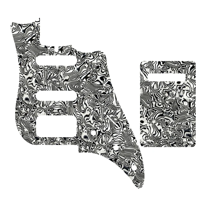 Pleroo Custom Guirar Parts - For US A Set 6 String James Tyler Guitar Pickguard And Back Plate,Multicolor Options