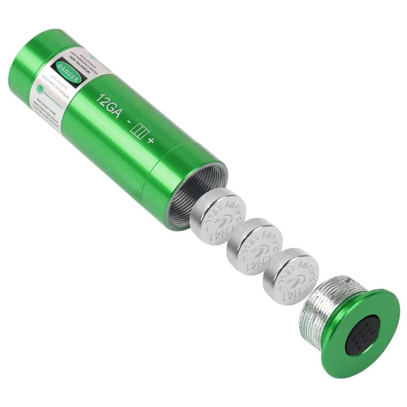 

12GA Boresighter 12GA Laser Bore Sight Laser Collimator Pointer with ON OFF Switch Included battery