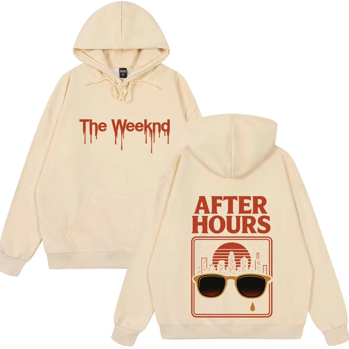 The Weeknd After Hours Til Dawn Tour 2026 Print Hoodie Men Women Fashion Clothing Pullover Long Sleeves Loose Casual Sweatshirts