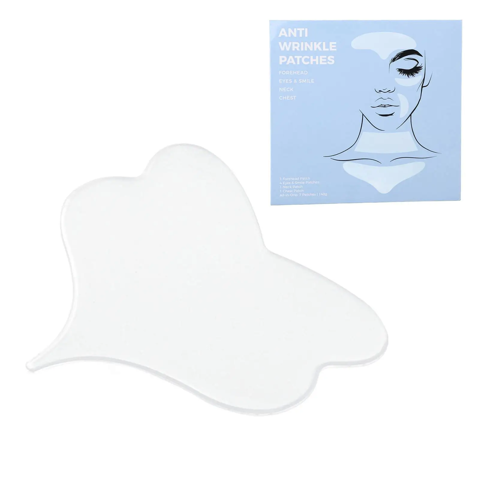 Silicone Chest Pads - Moisturizing & Firming for Wrinkle Prevention - Reusable Decollete Beauty Tools