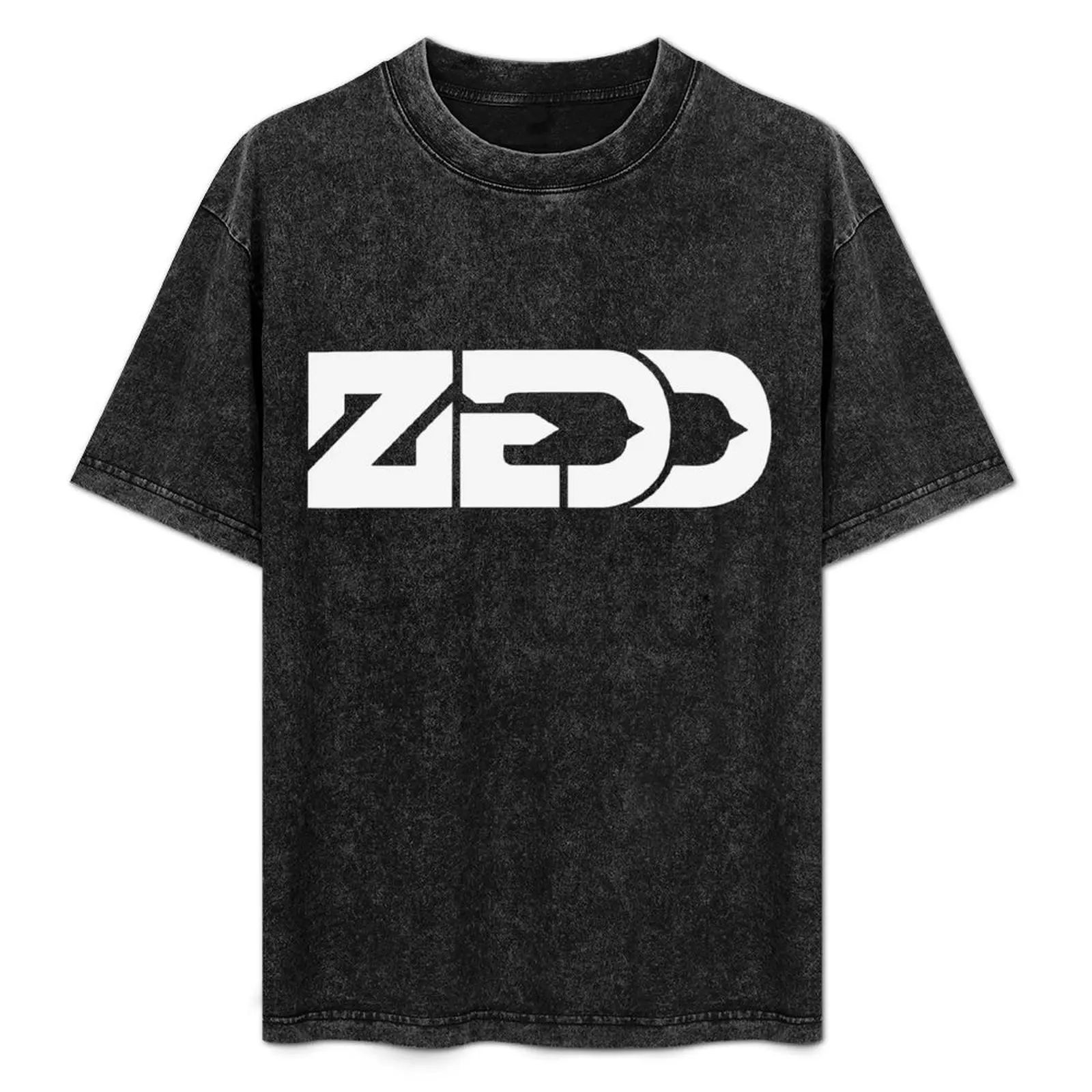 

Zedd logo T-Shirt Basic Solid Color Casual Tee Shirt