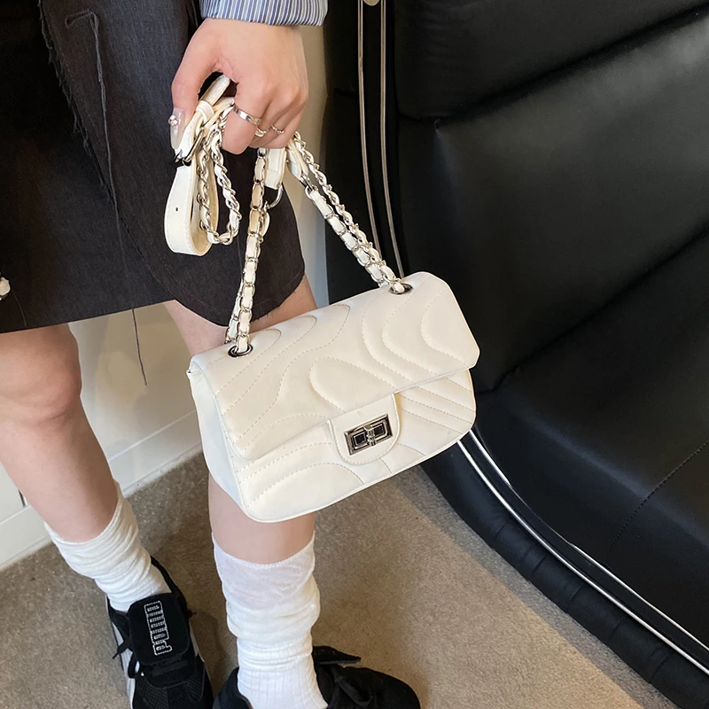 

Elegant And Classic Leather Ladies Handbag Crossbody Bag Shoulder Messenger Tote By Luxury Brand