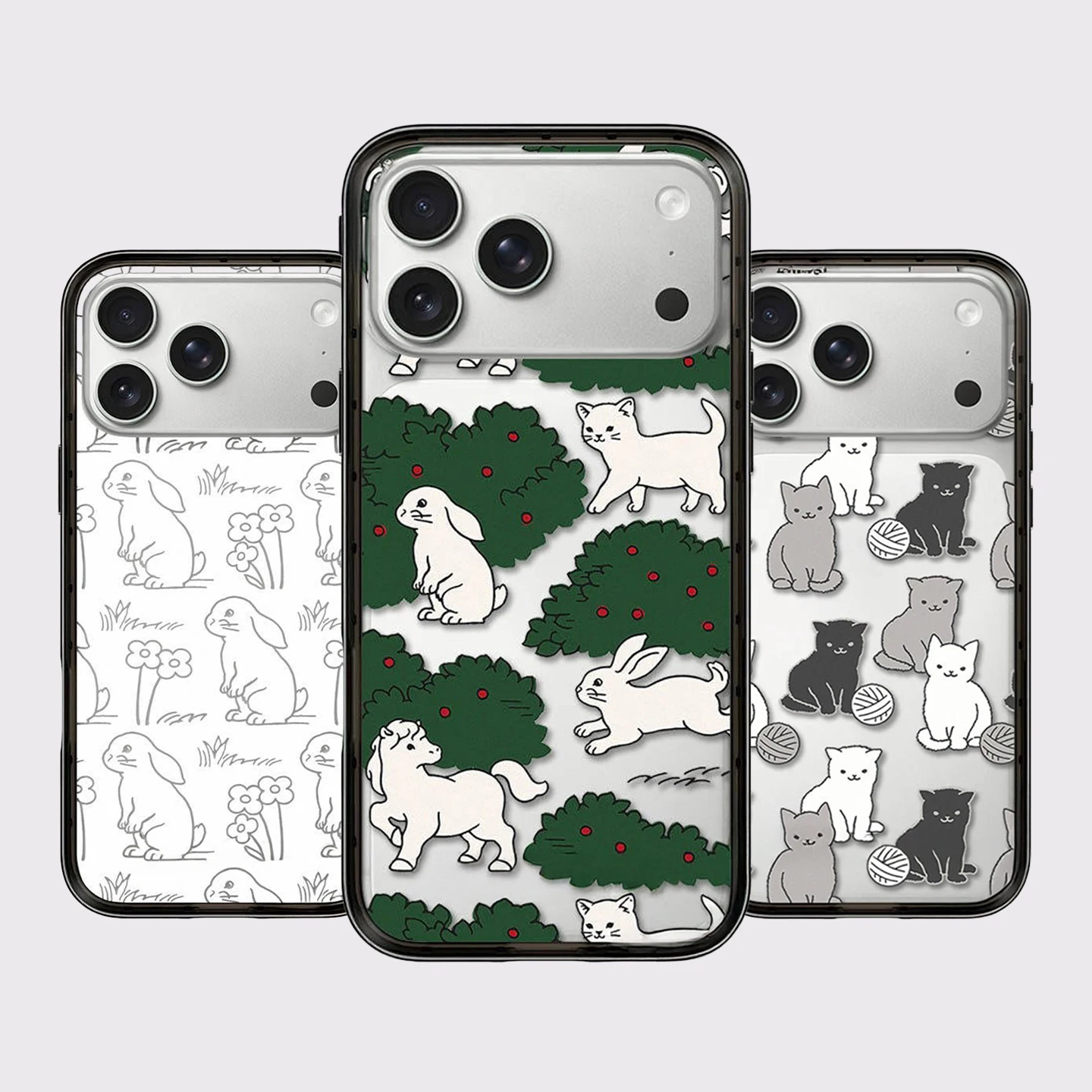 608313 Compact Black Border Magnetic Phone Case Cover for IPhone 13 14 15 16 17 18 Pro Max Case