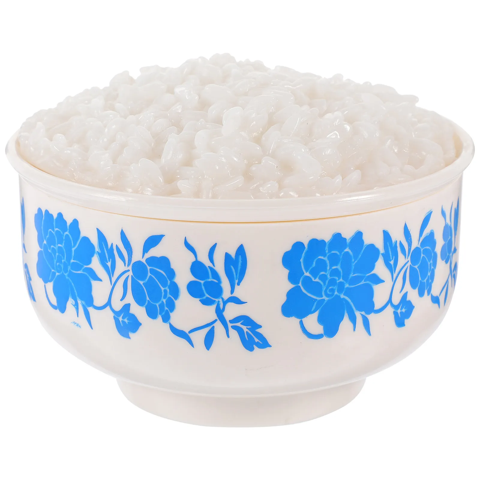 

Artificial Cooked Rice Realistic Steamed Rice Display Prop for Home Kitchen Restaurant Bar Wedding Decorative Photography