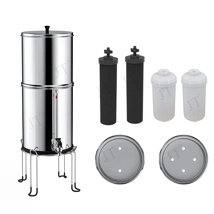 

Outdoor Travel Water Filtration Portable Gravity Filter Purificador De Agua Water Filter Stainless Steel Gravity Water Filter