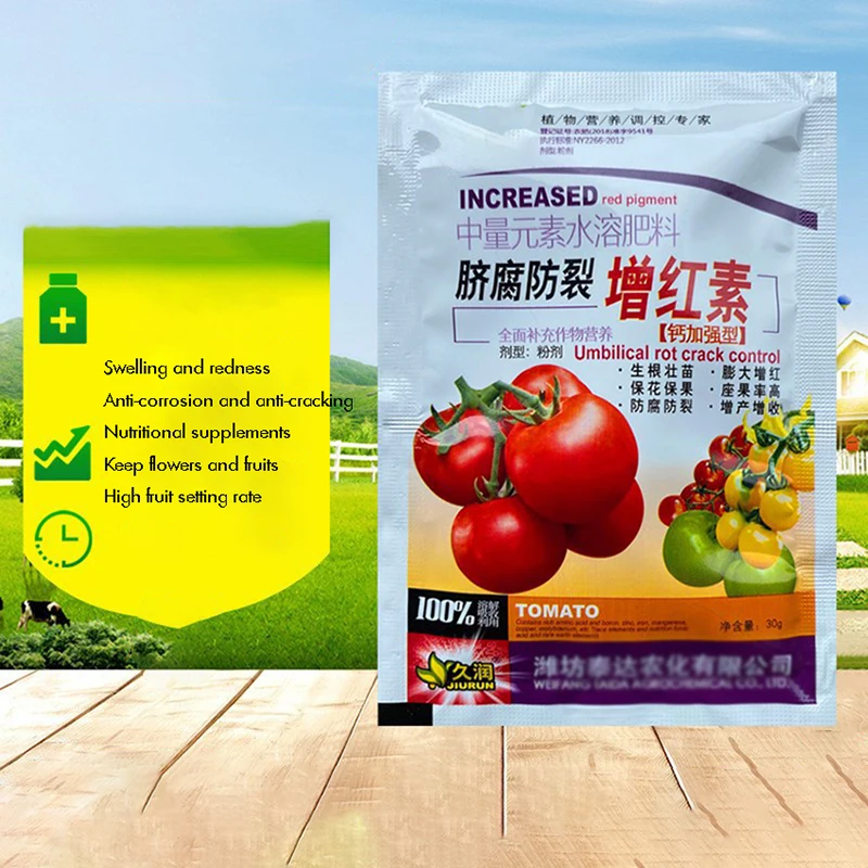 Tomato Special Foliar Fertilizer, Anti-corrosion, Water-soluble Fertilizer, Keeping Flowers and Fruit, Supplementing Nutrition