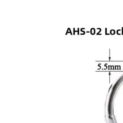 Stainless Steel Lockout Hasp 6-Pack for Integrated Safety Management Systems Featuring Proven Durability and Lock Compatibility