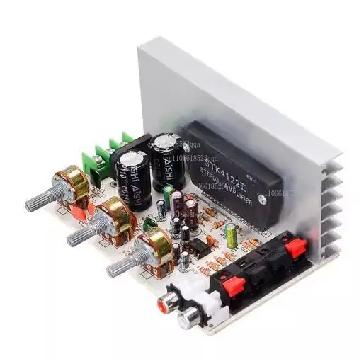 New DX-0408 2.0 channel STK thick film series power amplifier board (free of 3.96 power cord)