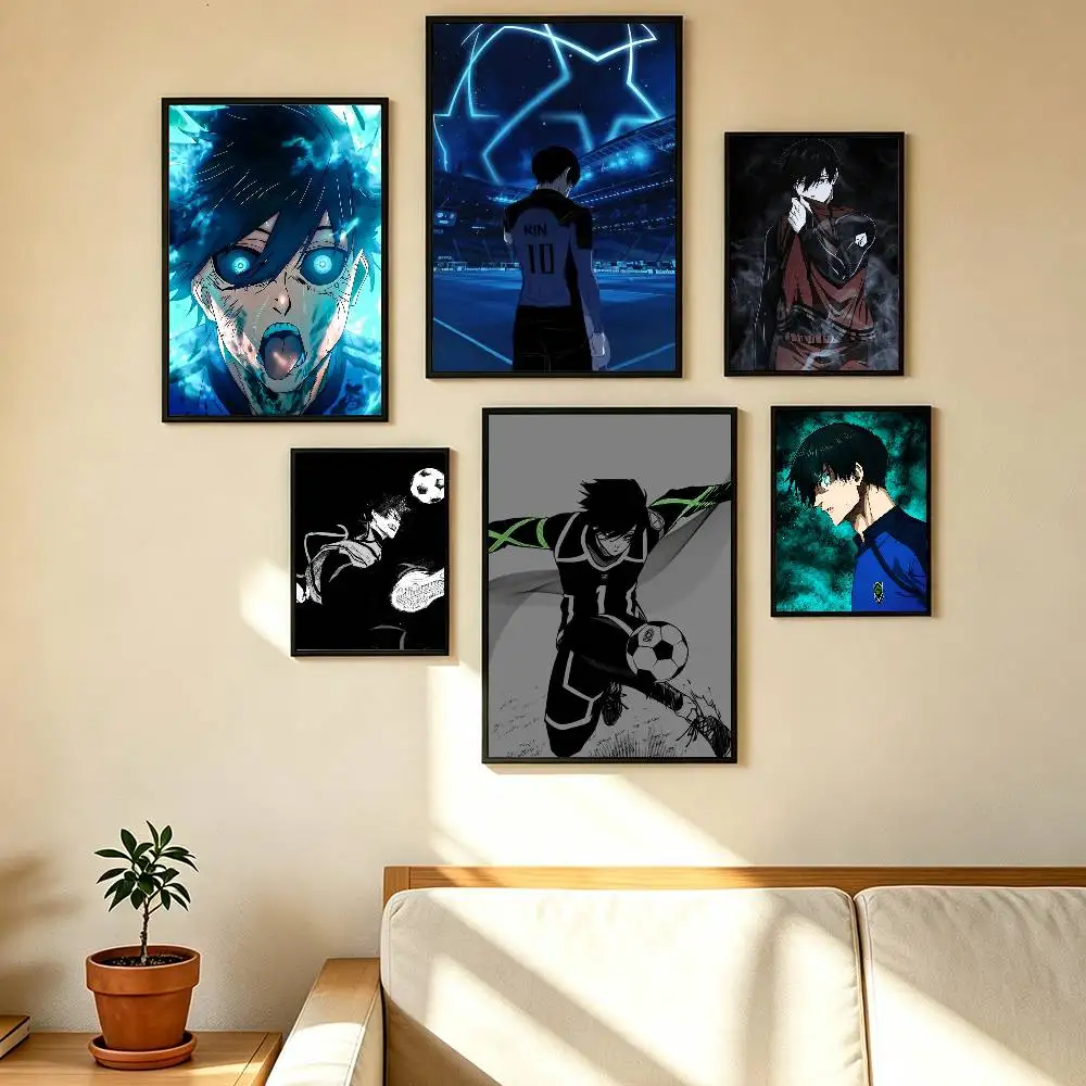 Edward Elric Poster Waterproof Wall Art Sticker For Bar Living Room Vintage Decor High Quality Print Gift