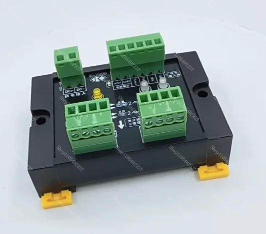 ABZ Encoder Pulse Signal Distribution Module 1 Channel to 2 Channels TTL EIA422 423 Board Signal Converter