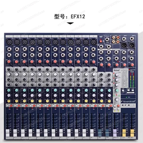 Soundcraft Efx8 Efx12 Efx16 Efx20 Road Professional Stage Performance Conference Mixer