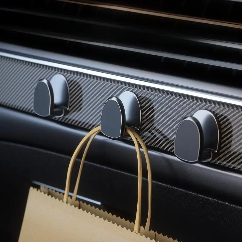 Car Storage Small Hook USB Data Cable Key Mask Adhesive Storage Hook Convenient Installation