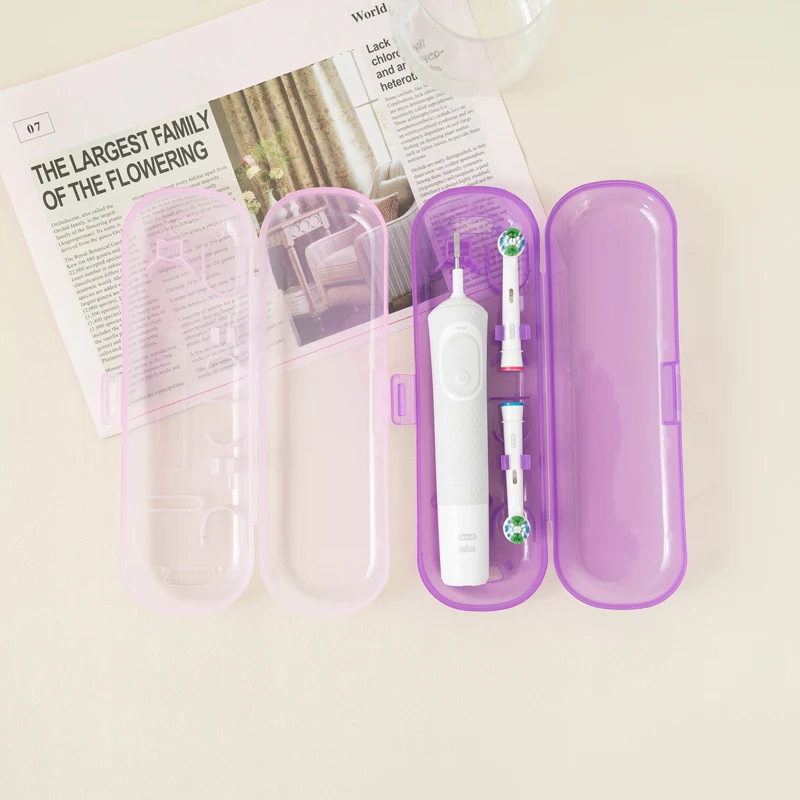 Universal Electric Toothbrush Travel Case - Secure & Lightweight, Perfect for On-the-Go Convenience - Universal Compatibility