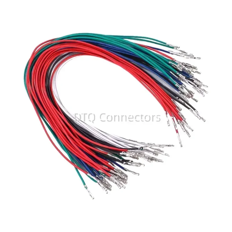 20/10pcs Dupont 2.54mm Terminal Connecting Line Cable Double Single Head Electronic Wire 10cm/20cm/30cm/50cm 26AWG