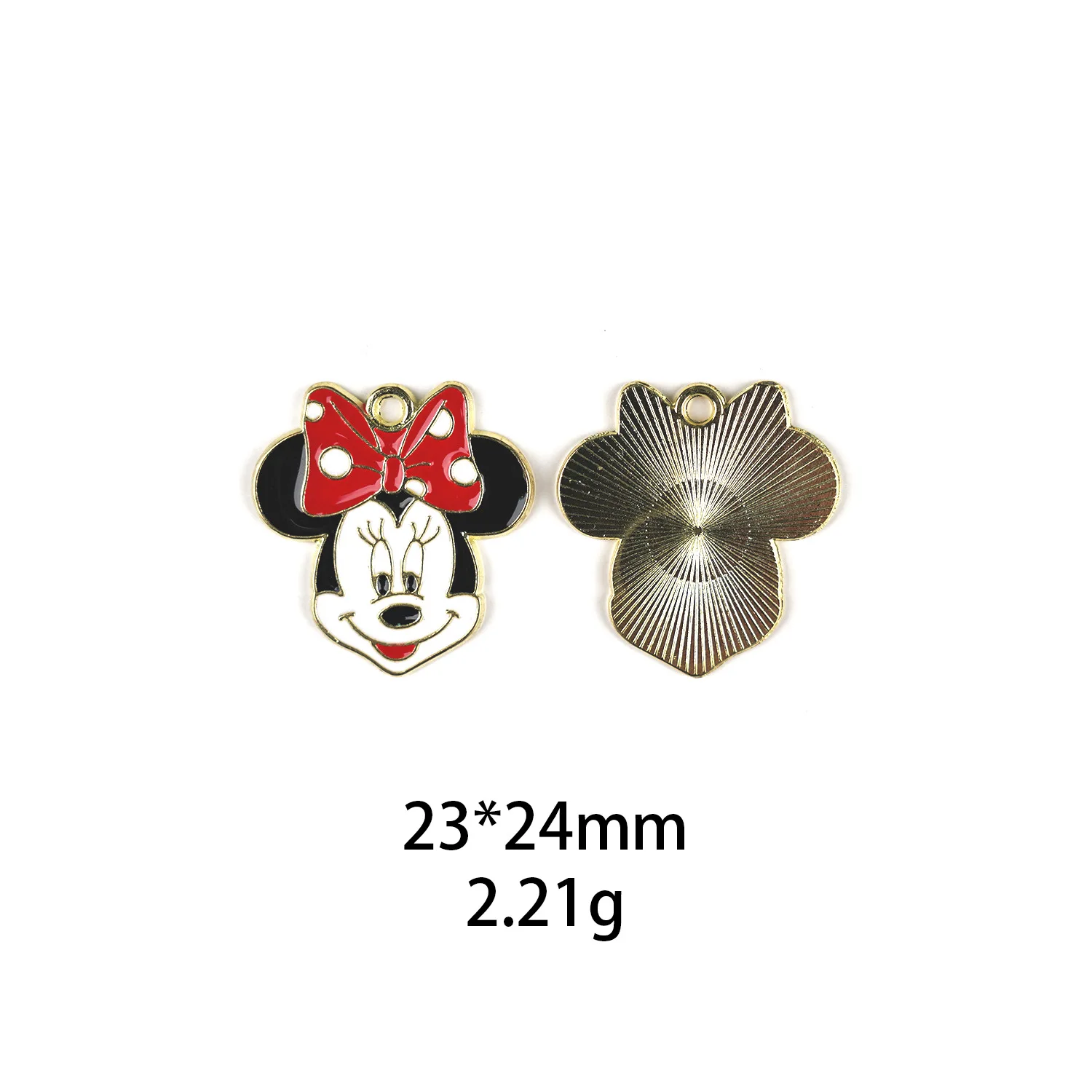 Disney Mickey Minnie simpatico cartone animato topolino gioielli collana ciondolo piccolo ciondolo accessori materiali fatti a mano fai da te