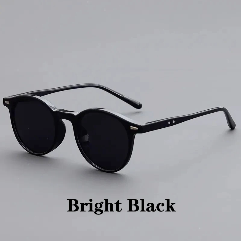 Vintage Runde Sonnenbrille für Damen und Herren, kreisförmige Sonnenbrille, ovale Sonnenbrille für Damen und Herren
