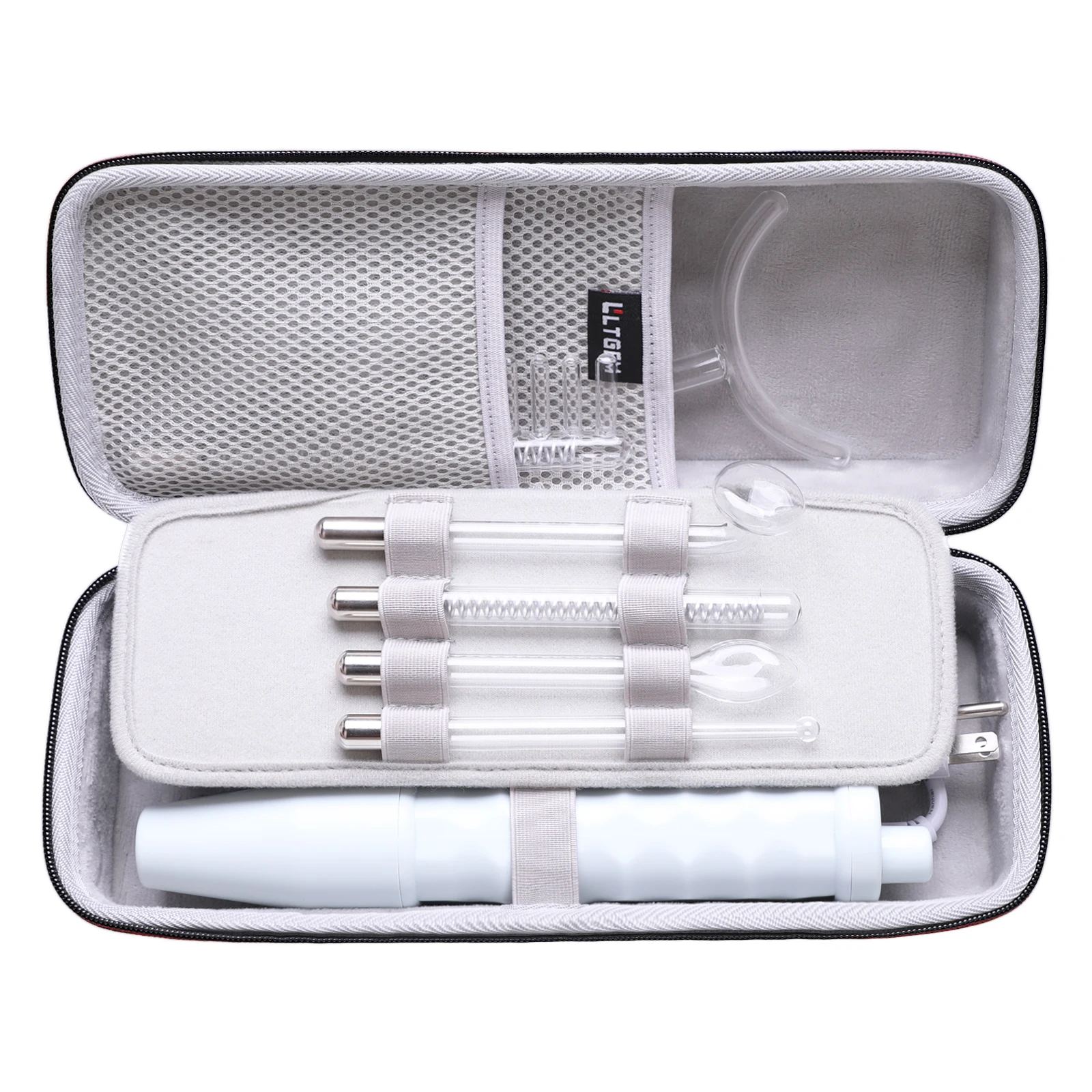 LTGEM Storage Pouch for NuDerma Clinical Skin Therapy Wand Travel and Daily Protective Case