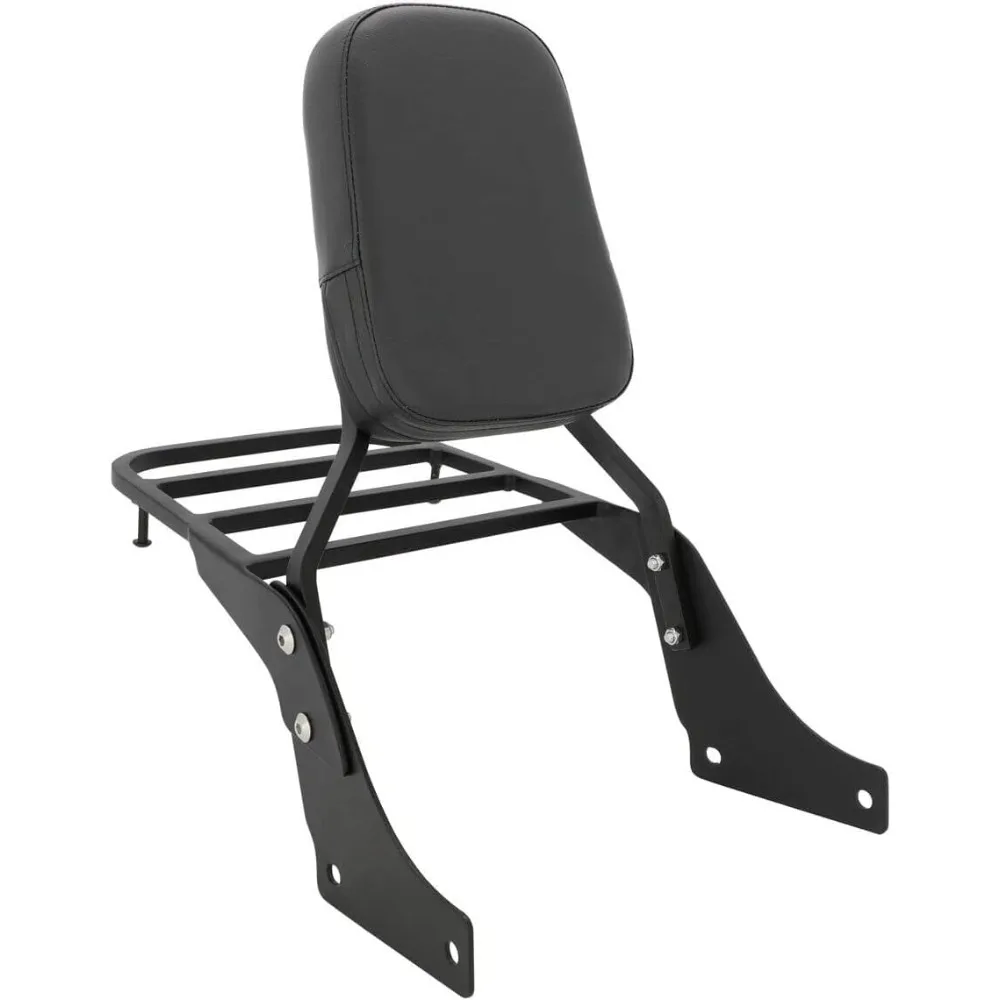

Backrest Sissy Bar + Luggage Rack for Honda Shadow VT 1100 Sabre 1100 ACE VT1100 1995-2007 Black