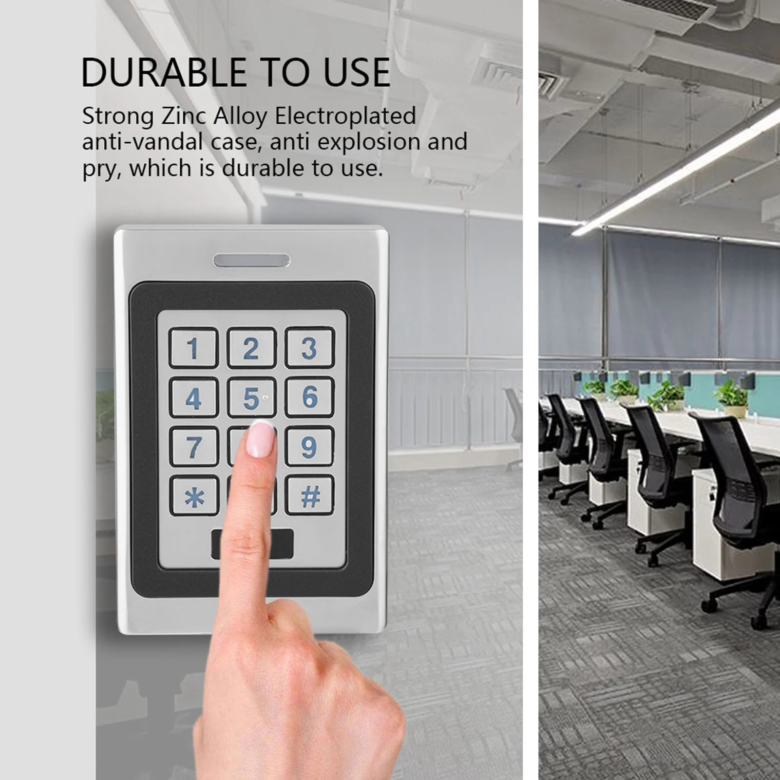 Access Controller IP67 RFID Card Door Access Controller Keypad Security Door Access Control System Security Door Access Control