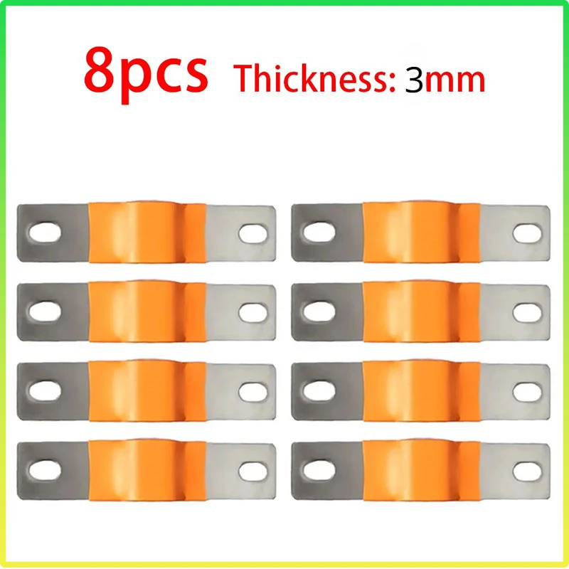 

Lithium Battery Connecting Piece Copper Soft Connection M6 Hole Pitch 74 Width 20 280 зажимы для аккумулятора коннекторы разъем