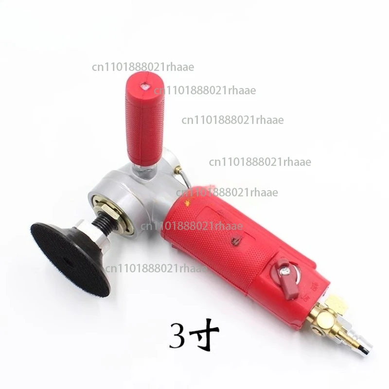

Pneumatic water grinder, grinder, electroless marble jade marble water injection polishing machine can be equipped M16