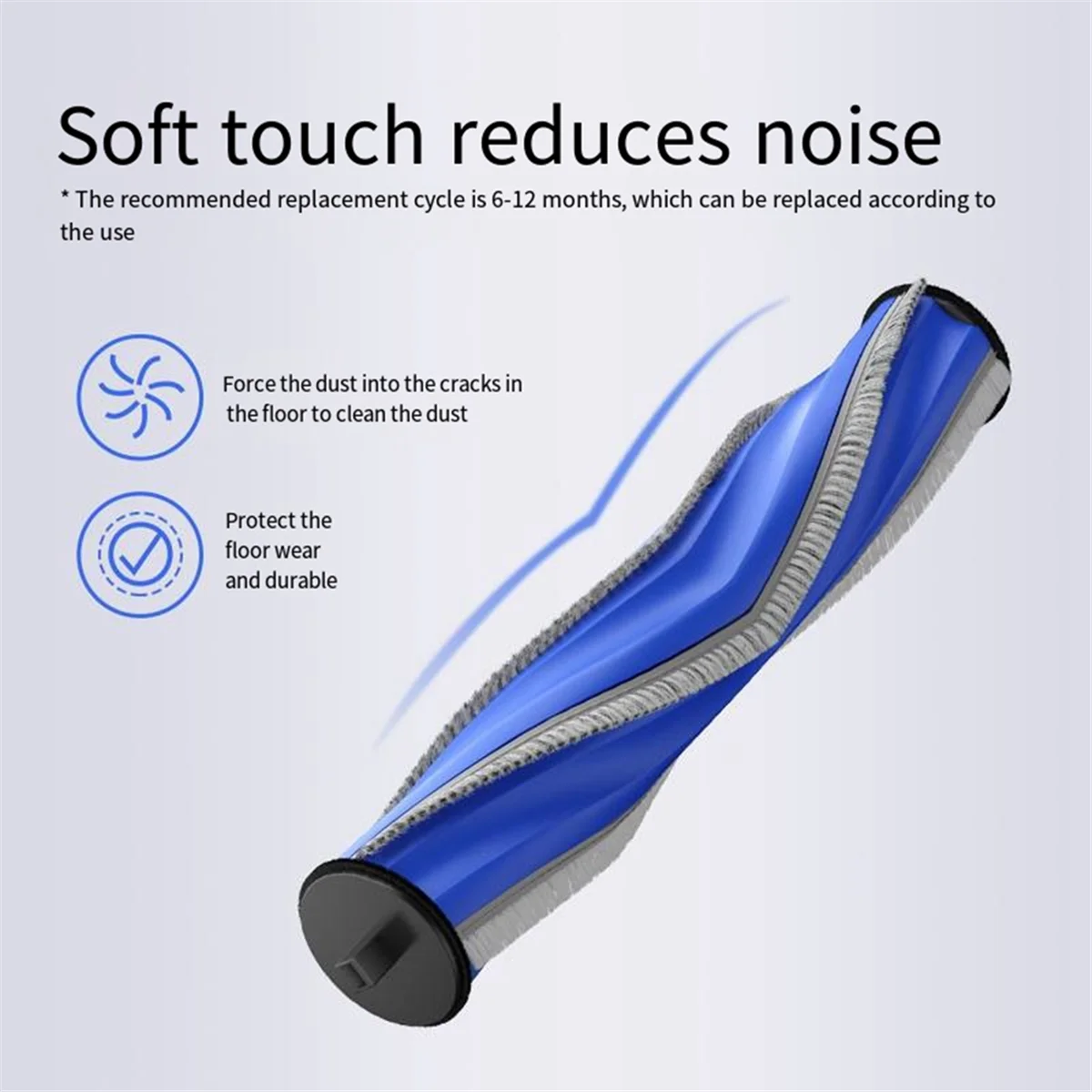 Für X5 PRO Kehrroboter Zubehör Mopp Staubbeutel Mopp Verbrauchsmaterialien Seitenwalzenbürste Filterelemente Seitenbürste B