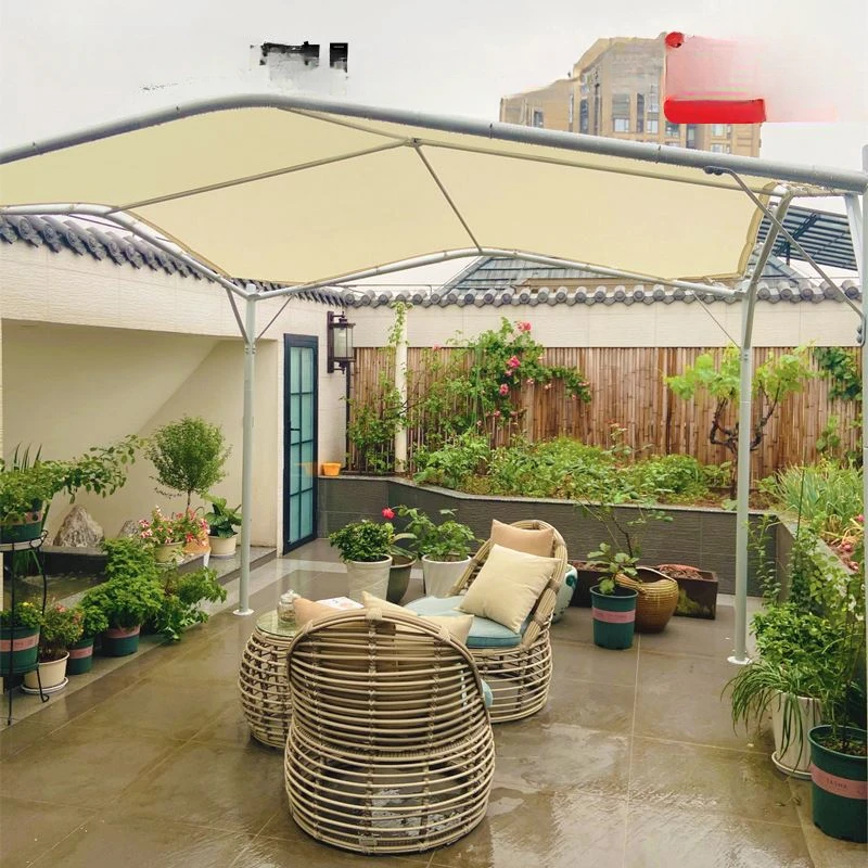 NEW Outdoor sunshade courtyard, rain and sun protection terrace, villa garden courtyard