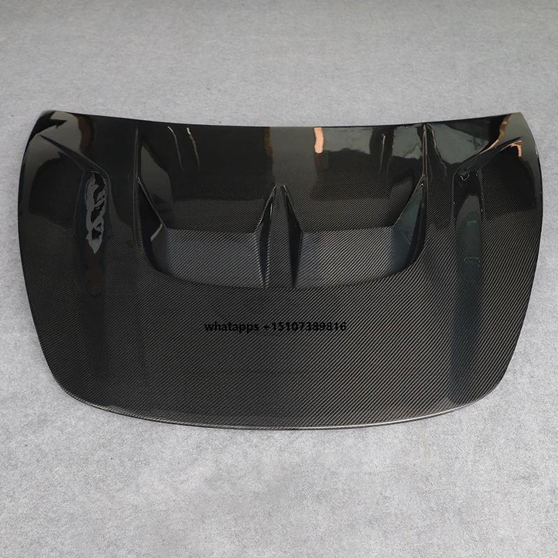 

2017-2024 Model 3 Car Modification and Upgrade Carbon Fiber Engine Hood Front Bumper and Engine Cover for Model 3