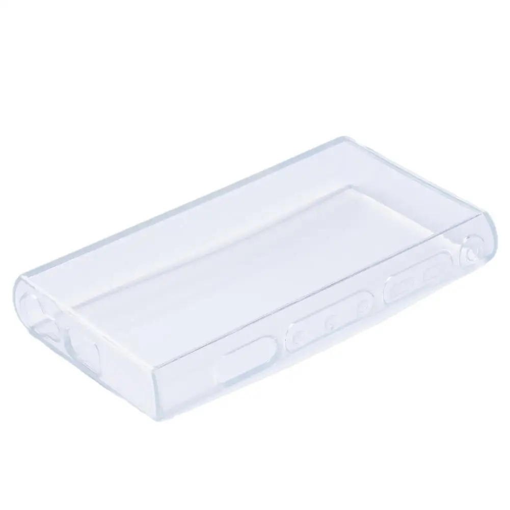 Clear/ Clear Black TPU Protective Shell Skin Case Cover For Sony Walkman NW A300 Series A306 A307 X2K0 - Image 5