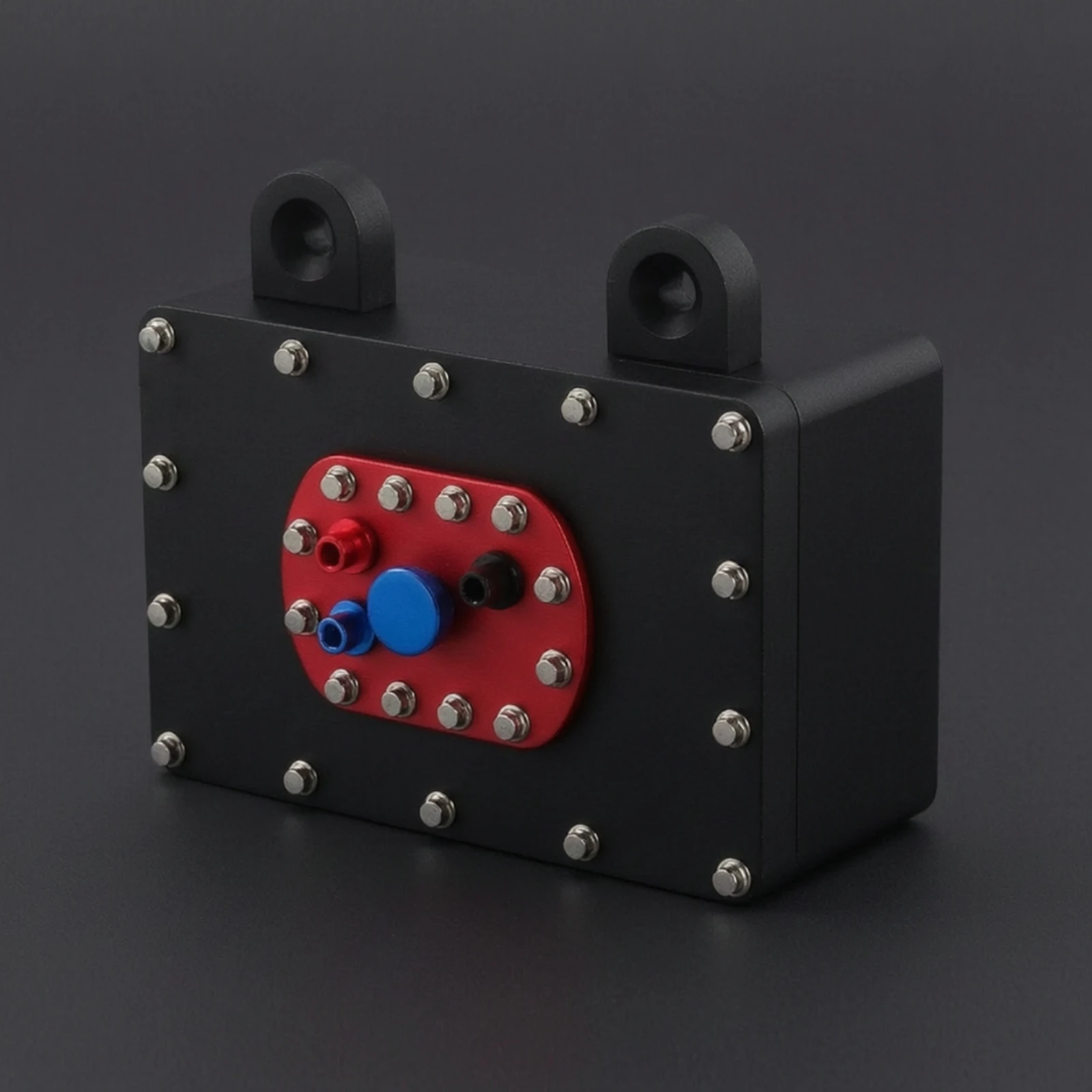 RC Equipment Box with Bolted Lid CNC Machined Simulated Fuel Tank RC Scale Fuel Tank Rectangular Accessory Anodized