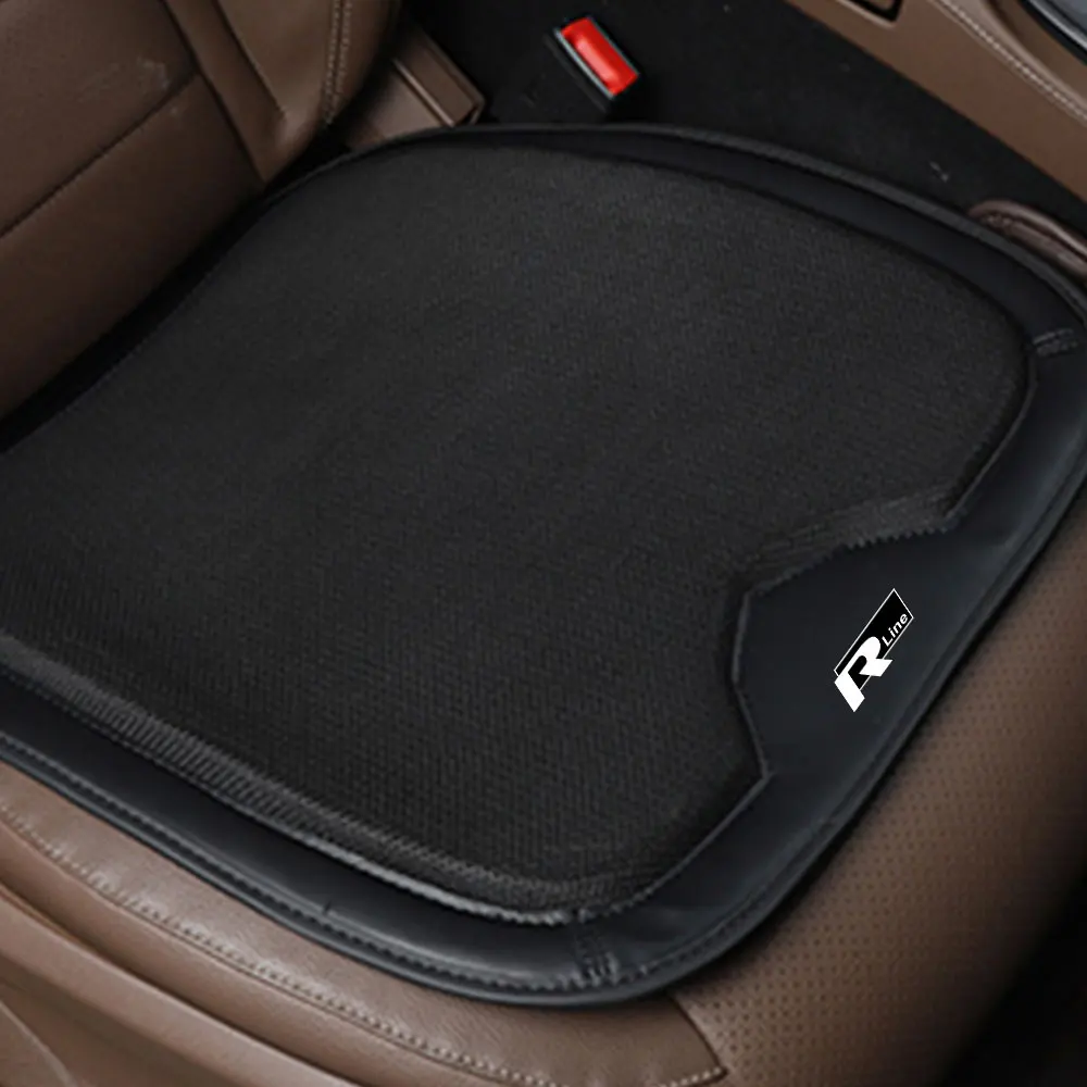 Car Seat Anti-slip Ice Silk Cushion Breathable Pad Auto Interior Accessories For Volkswagen VW Golf 4 5 6 7 Jetta Polo Caddy GTI