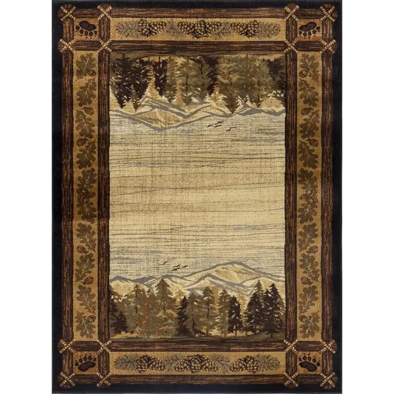 

Multi Lodge Area Rug 7'10" x 10'3" GC_CBL3009