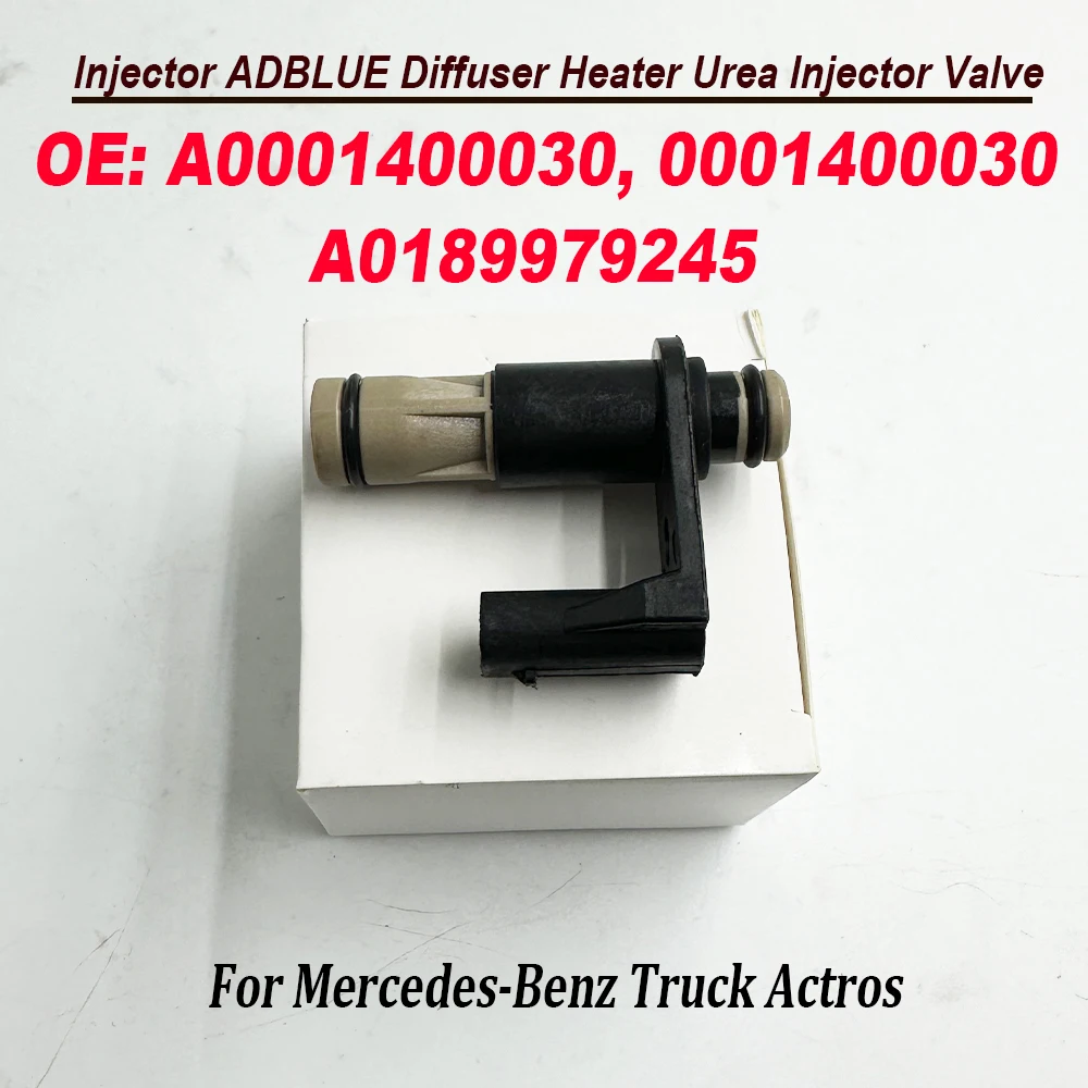 جديد A0001400030 0001400030 A0189979245 حاقن ADBLUE الناشر سخان لمرسيدس بنز شاحنة Actros اليوريا حاقن صمام #1