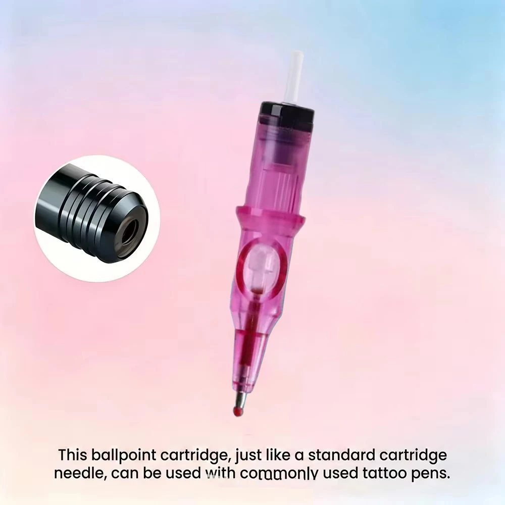 20/10/5pcs Tattoo Ballpoint Cartridge Needles Tattoo Practice Needle for Beginner Designer Drawing Practice for Tattoo Machine