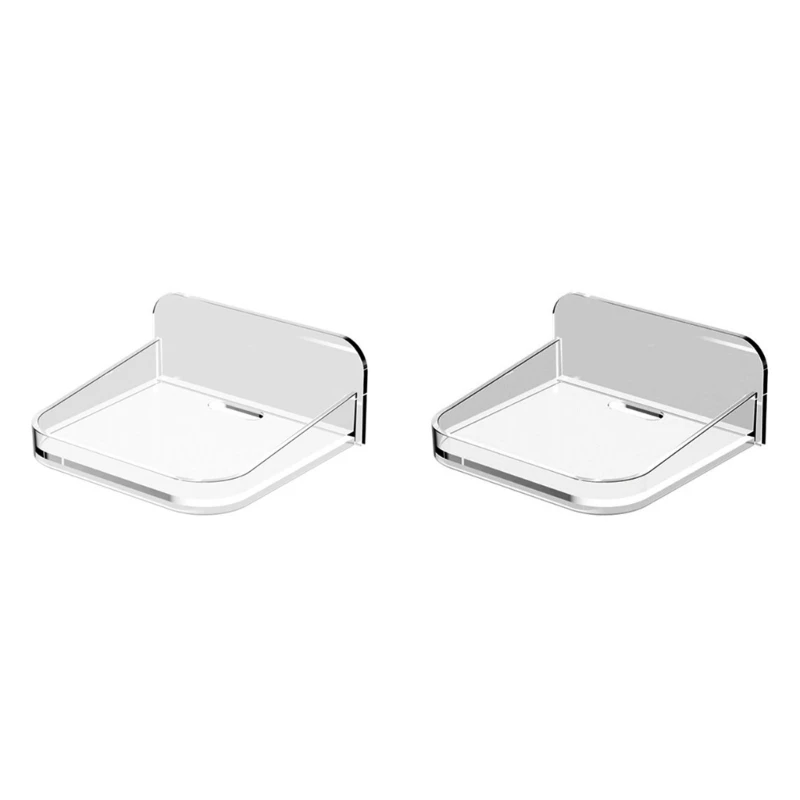 

Clear Speakers and Camera Wall Shelf Set 3 Pieces for Stylish Home Accessory