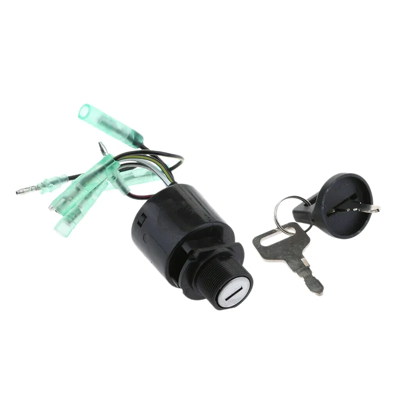 

Ignition Switch Assembly With Key Replacement 35100-ZV5-013 Fit For Honda Outboard