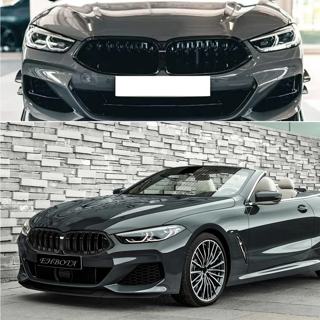 

Piano Black Carbon Style Front Kidney Grille For BMW 8 Series G14 G15 G16 2020-2022 Hood Grille Radiator Grille Replacement