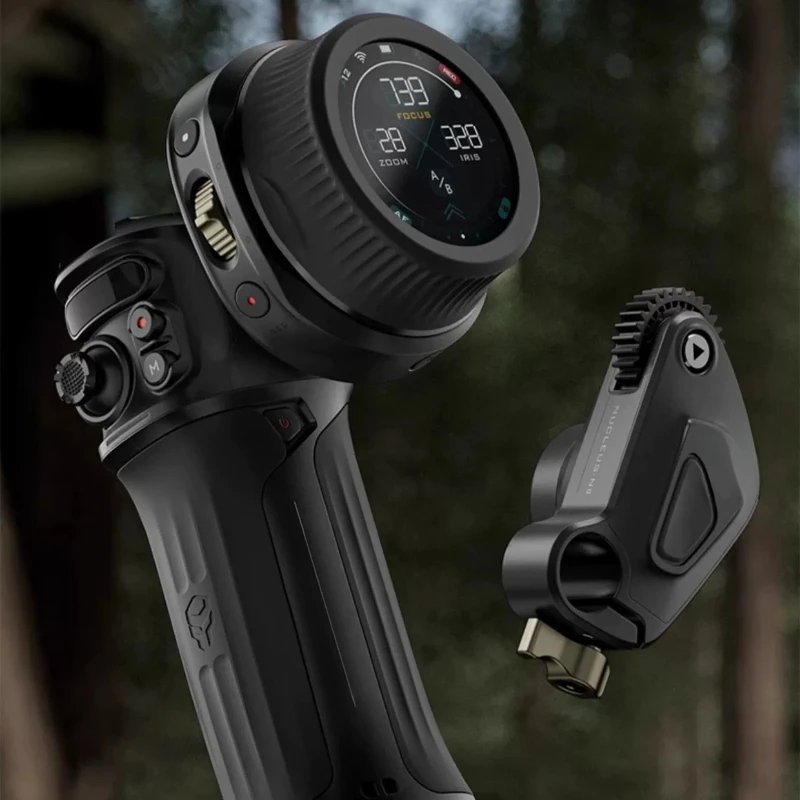 Iron head touch screen Force wireless follower, second-generation intelligent focus tracking control stabilizer, zoom