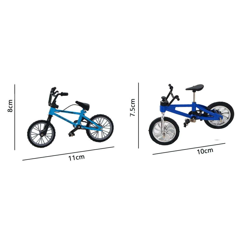 1 pz mini bici da dito di alta qualità fresco squisito funzionale modello di bicicletta da montagna giocattoli gioco creativo per regalo per bambini